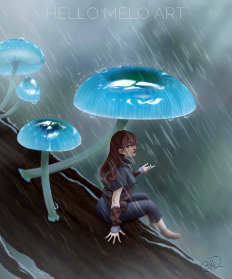 Pixie parasol fungus