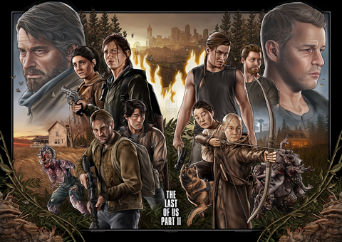 The Last of Us Part II - Poster Illustration
