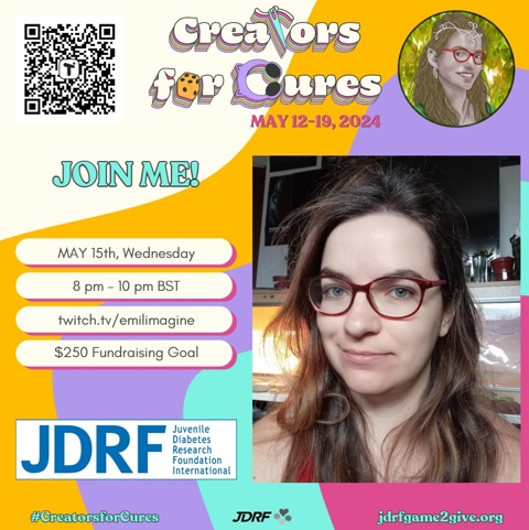 Charity Stream JDRF 15th May
