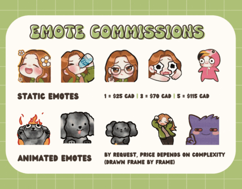 My Commissions are Now Open!
