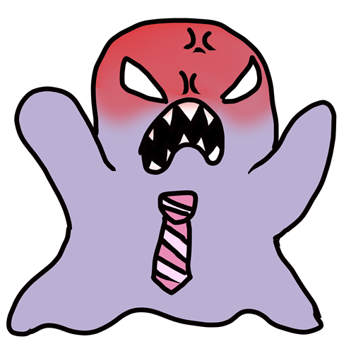 Angry Business Ghost
