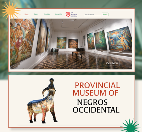 Negros Museum Website Design