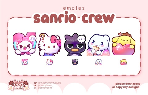 Sanrio stickers - Snebzz's Ko-fi Shop - Ko-fi ❤️ Where creators