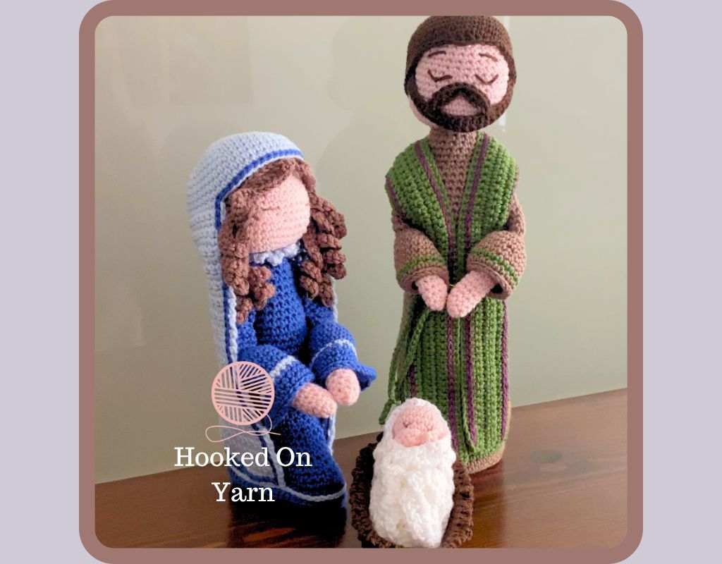 The Crocheted Nativity Set