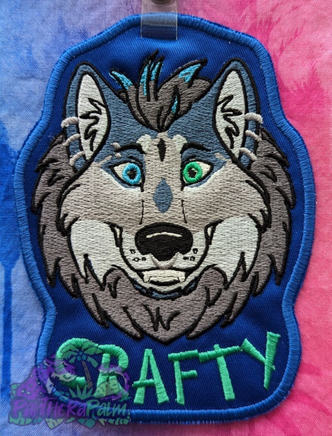 Crafty Embroidered Badge