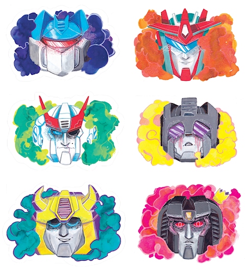 Transformers Sticker by lilgrekko