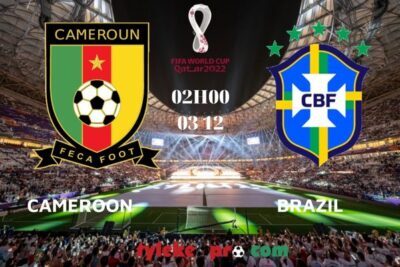 Soi kèo Cameroon vs Brazil, 03/12/2022 – World Cup