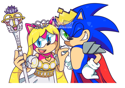 [COMMISSION] Korie & Sonic