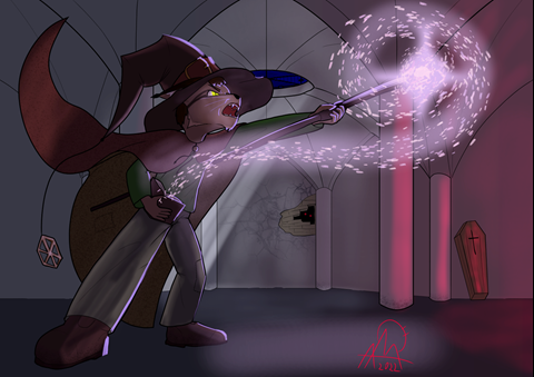 Banishing on Halloween night