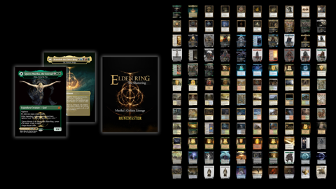 ERtS-MtG Marika's Golden Lineage (Elden Ring Proxy Deck Re-skin ...