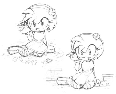 green amy drafts and early version