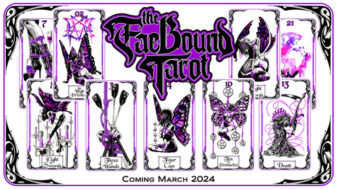 The FaeBound Tarot page is LIVE