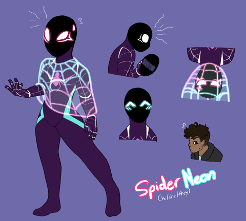 Spidersona Drawing