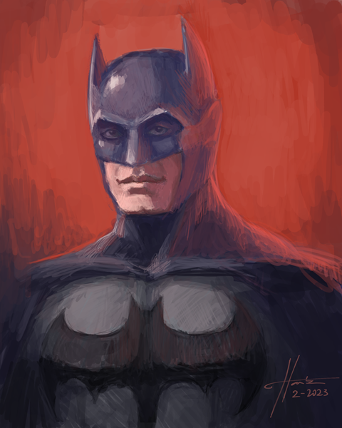 Batman paintings