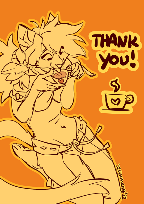 Thank you for your coffee!