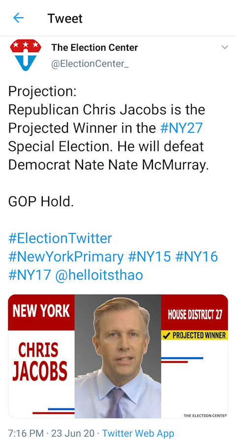 NY27 Election