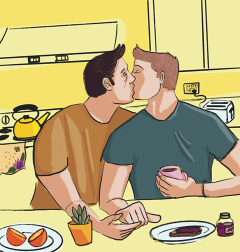 kitchen kisses