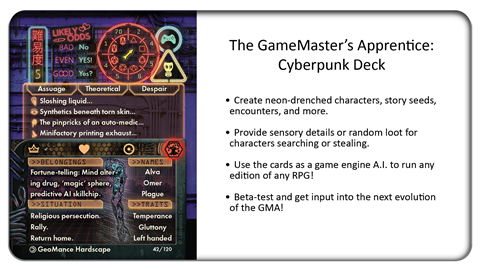 The GameMaster's Apprentice: Cyberpunk