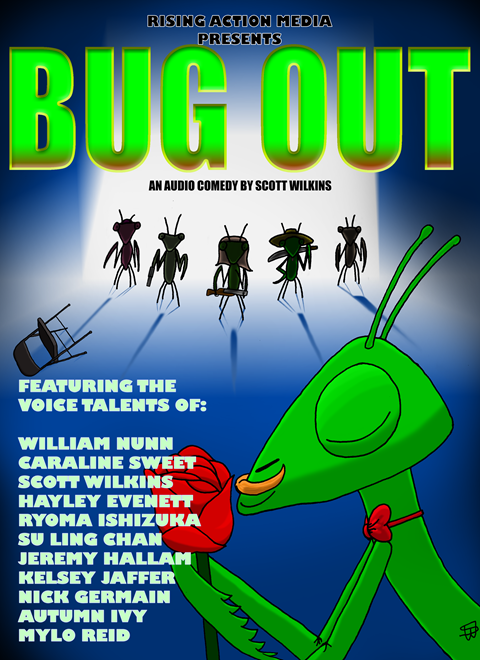 Bug Out Audio Comedy Poster