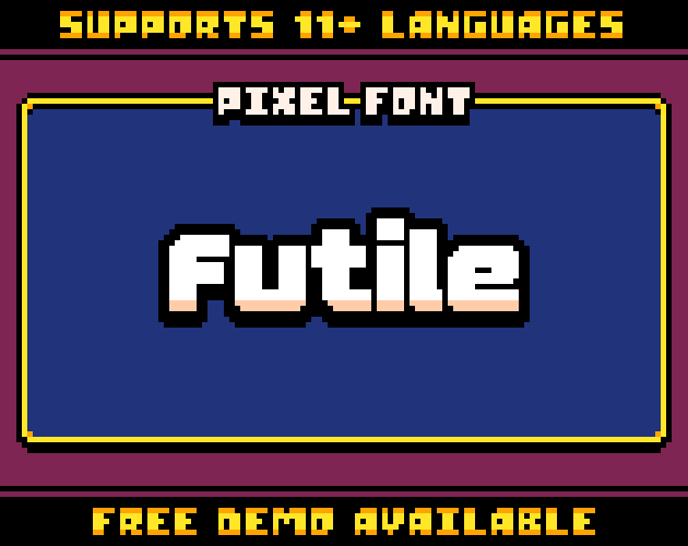 Pixel Font - Futile