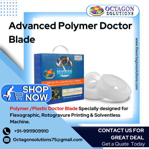 Polymer/Plastic Doctor Blade