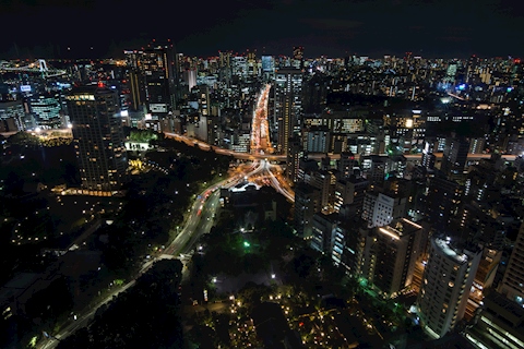 Night View from Tokyo Tower