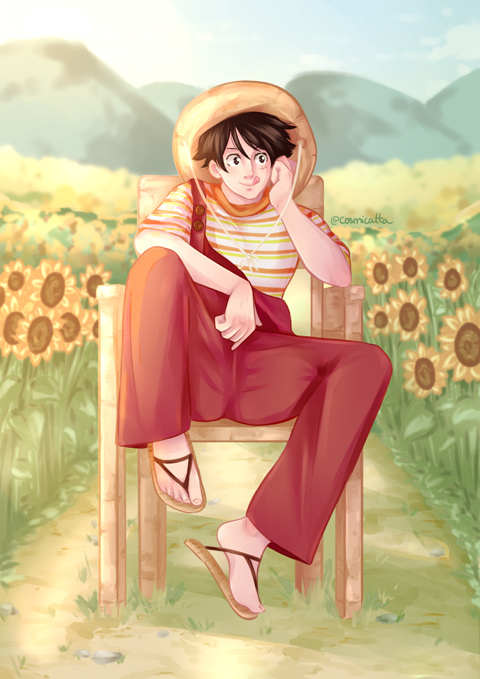 Sunflower boy 🌻