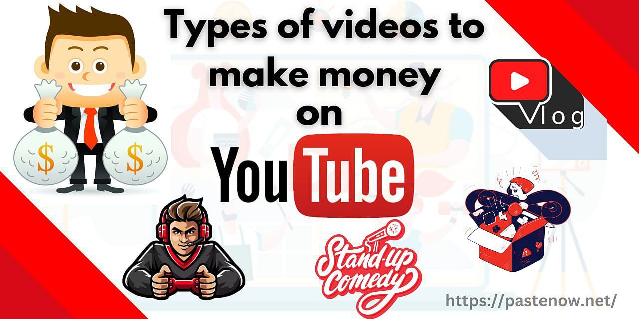 Videos to make money on Youtube