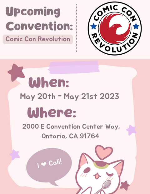 Upcoming Convention Date! + UPDATE