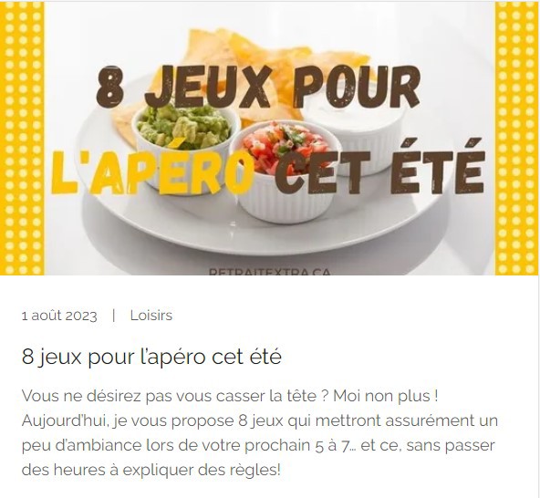 8 jeux pour l’apéro cet été