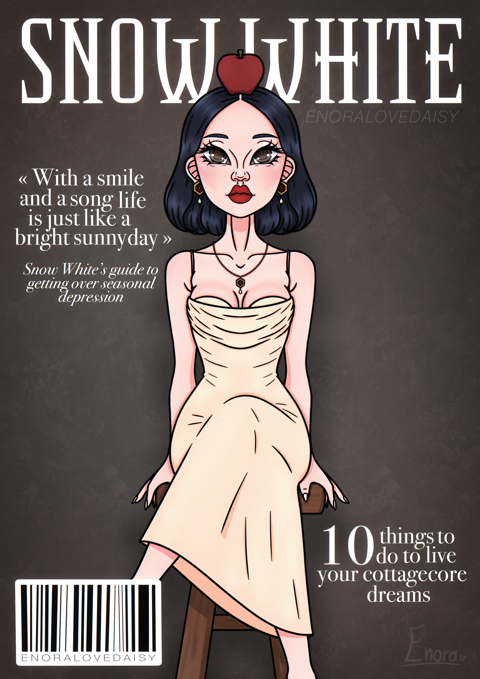 Snow White magazine cover