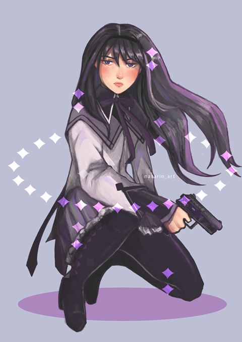 Magical Girl with a gun - Homura