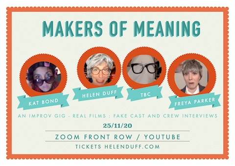 Makers of Meaning 25th Nov!
