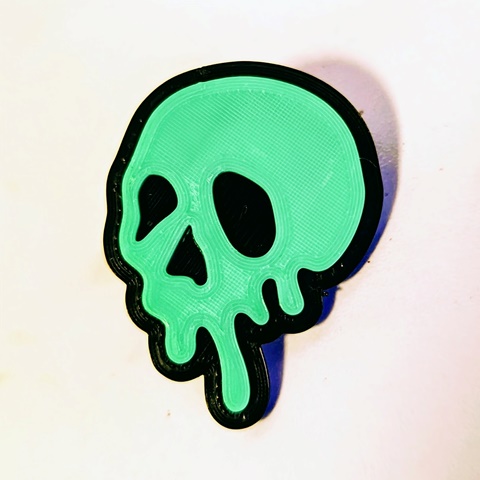 Pin on dark scull