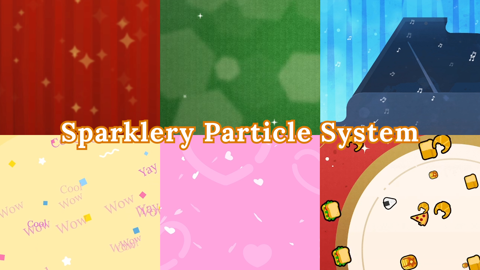 Introducing the Sparklery Particle System widget