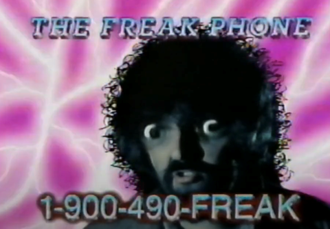 1988 Commercial : Freak Phone!