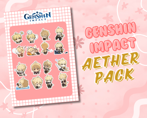 PRINTABLE DIGITAL Genshin Aether Sticker Pack Pastelle s Ko fi Shop Ko fi Where creators get support from fans through donations memberships shop sales and more The original Buy Me a