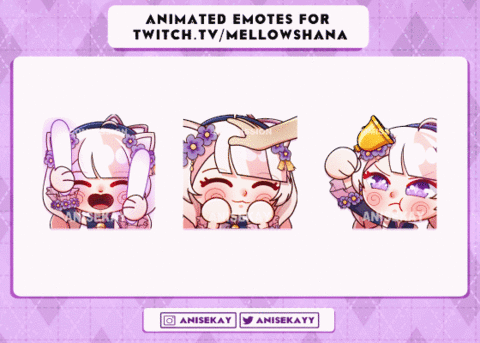 Animated Emotes Comms #1