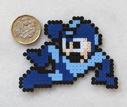 Mega Man Slide - NES 8 Bit (Perler) - Sam a.k.a. Atreyeu's Ko-fi Shop ...