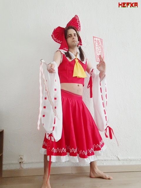 Me as Reimu Hakurei