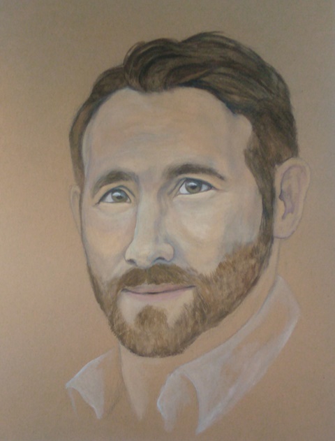 Ryan Reynolds portrait 