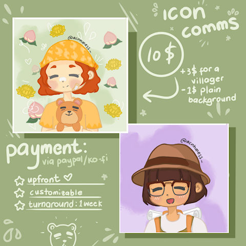 Icon commissions open!