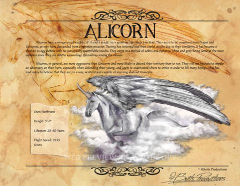 Creatura Grimiore: Alicorn