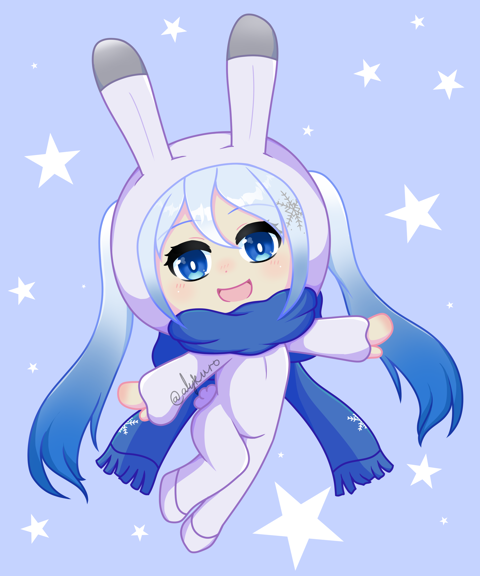 Snow Bunny Miku