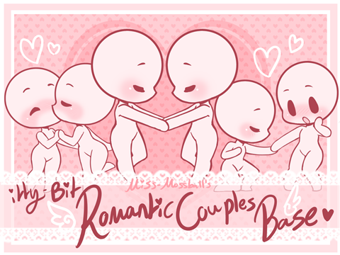 Itty Bit Romantic Couples Base - Miss Mossball's Ko-fi Shop - Ko-fi ️ ...