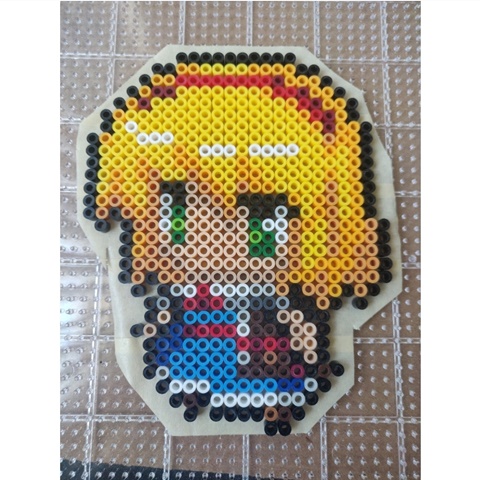 Alice Margatroid Perler Sprite - Kayla's Ko-fi Shop - Ko-fi ️ Where ...