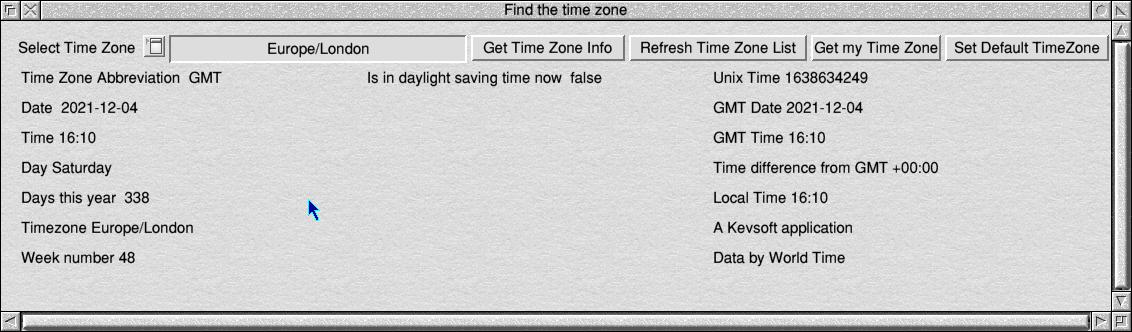 TimeZones Update Coming Soon