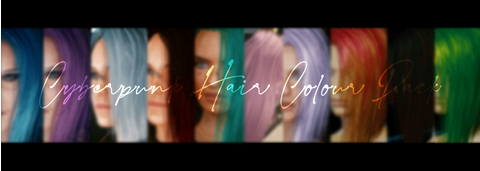Cyberpunk 2077 Mod - Hair Colour Pack