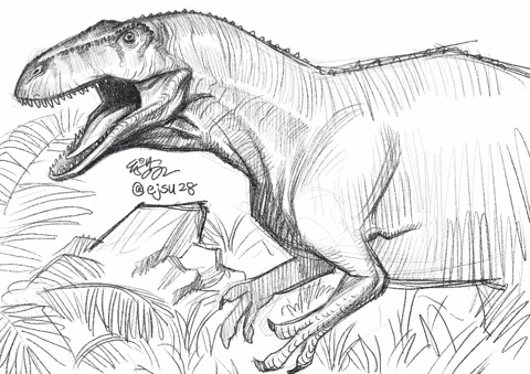 2023.1011 Acrocanthosaurus