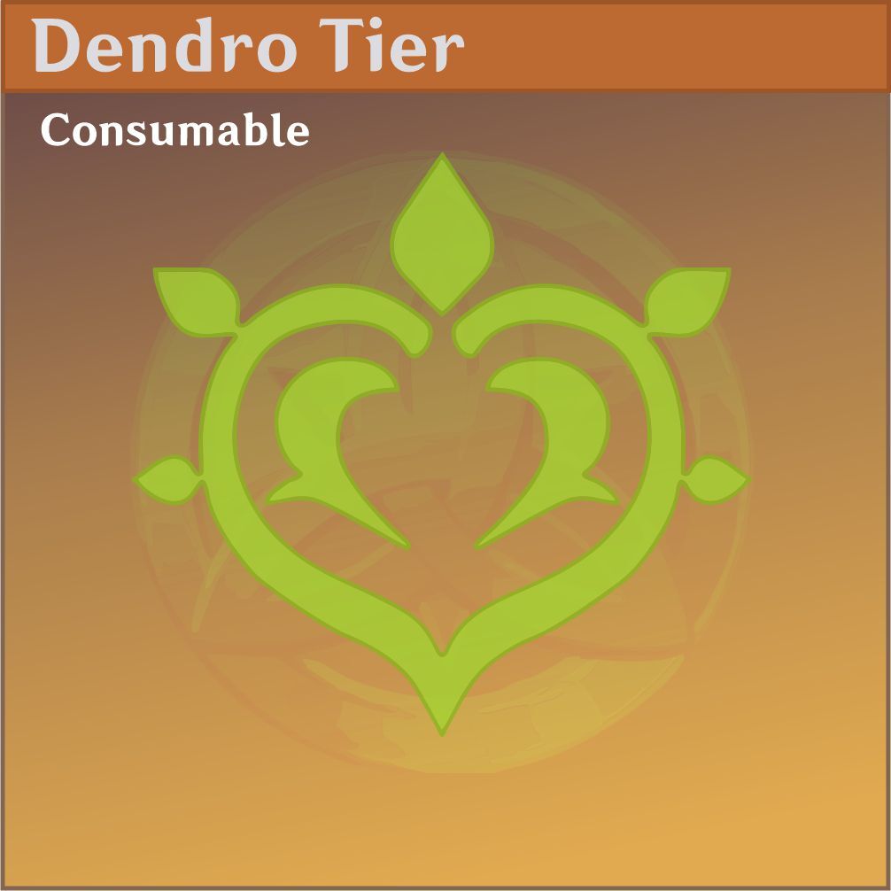 Dendro Tier (3 Ko-Fi)